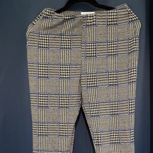 Casual plaid pants